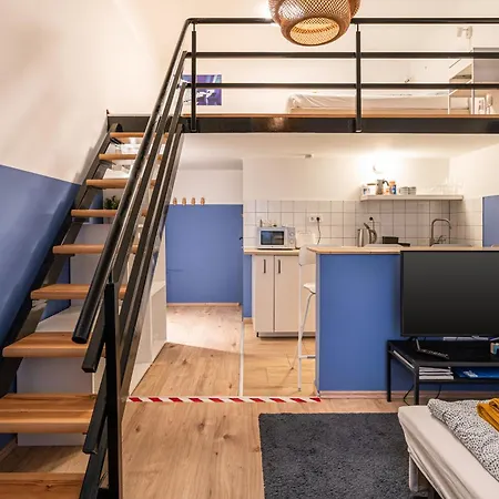 Daire Cosy In Party District W41 Blue Budapeşte