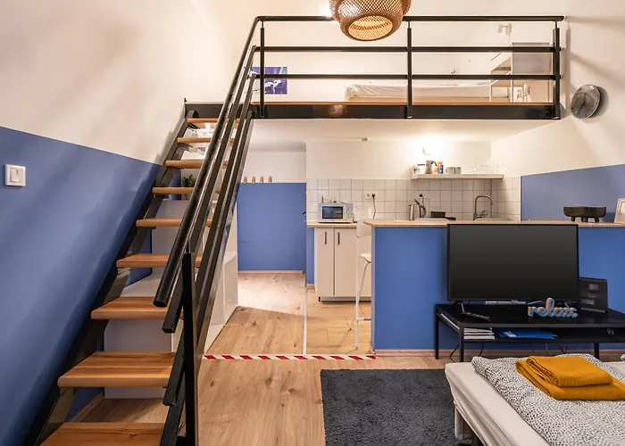 Lägenhet Cosy In Party District W41 Blue Budapest